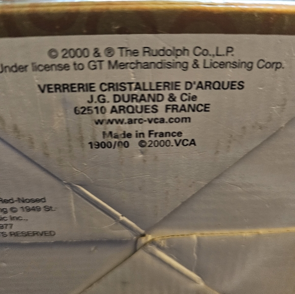 Vintage Crystal Rudolph - Picture 7 of 7